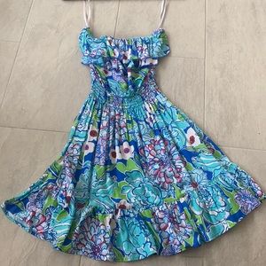 Strapless Lilly Pulitzer dress